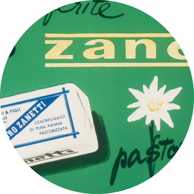 Pubblicità burro Zanetti – 1950