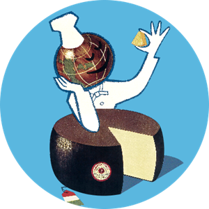 Remake of ad for Parmigiano Reggiano – 1950S