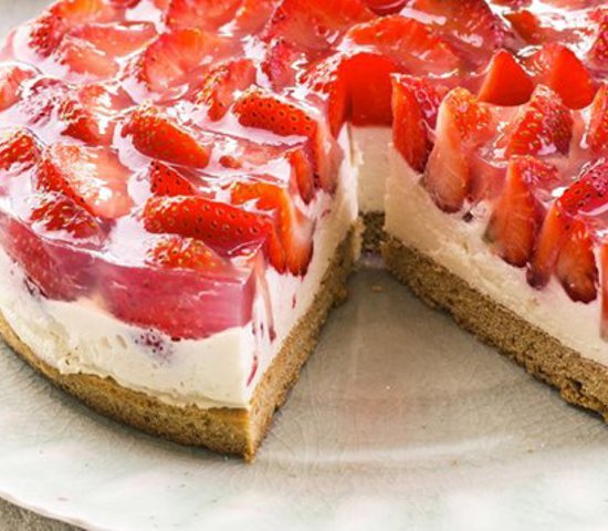 Cheesecake alle fragole