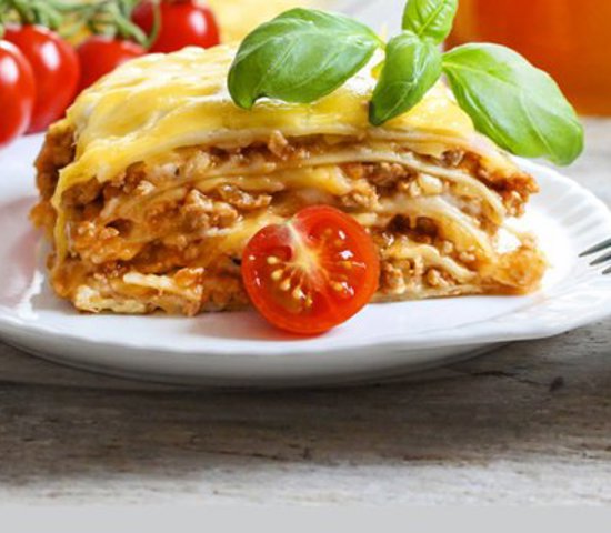 Lasagne salame e taleggio