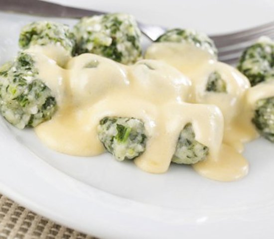 Perle verdi al provolone