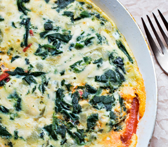 Frittata ai tre sapori