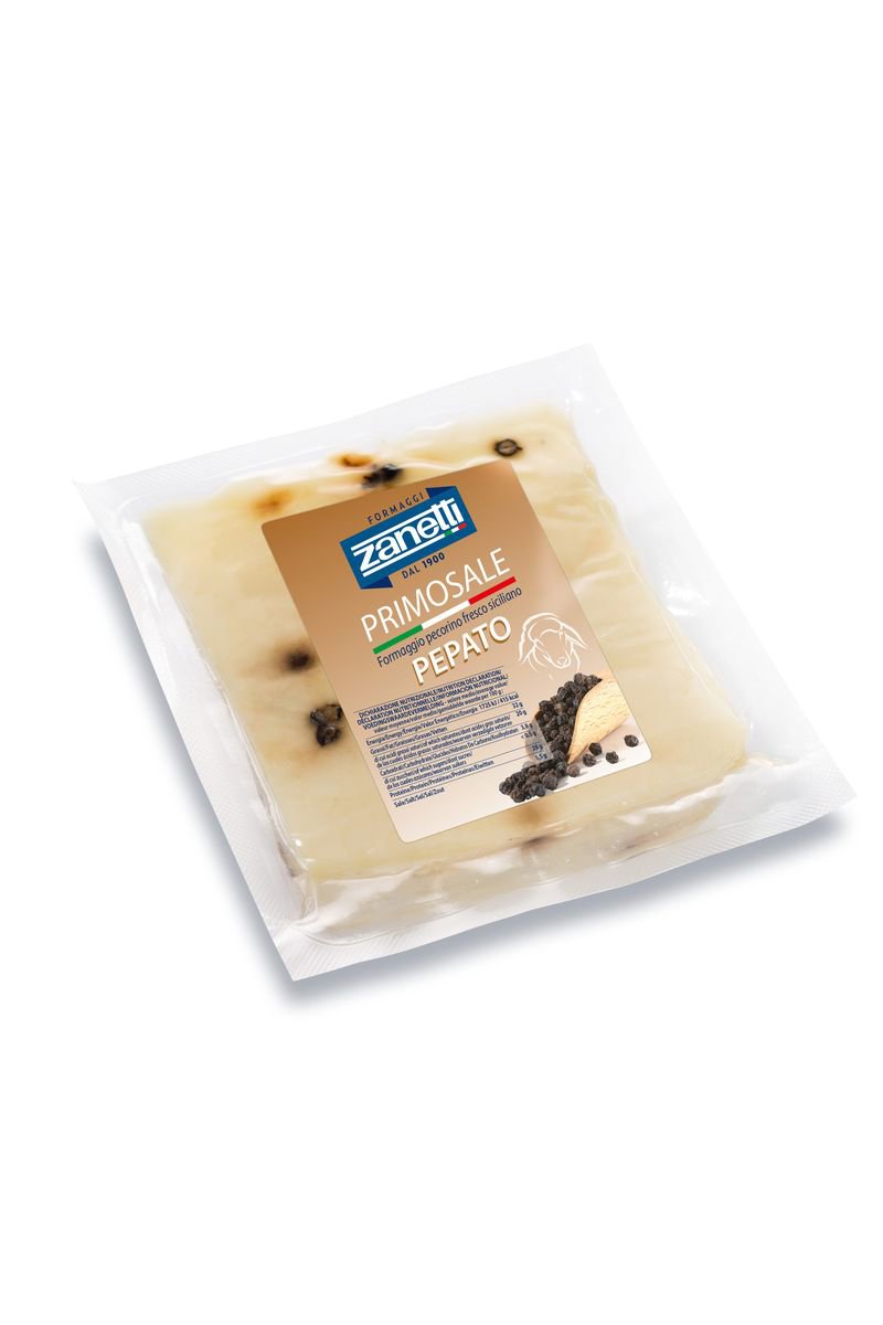 Pecorino Primosale Pepe portion