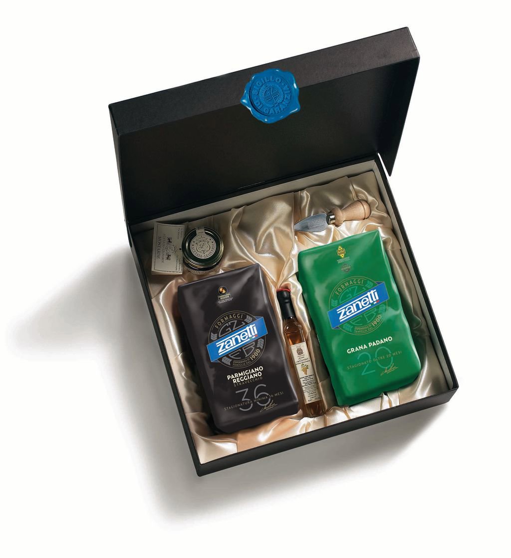 Gift Case GP Riserva +Balsamic Vinegar +Figues Jam +Knife